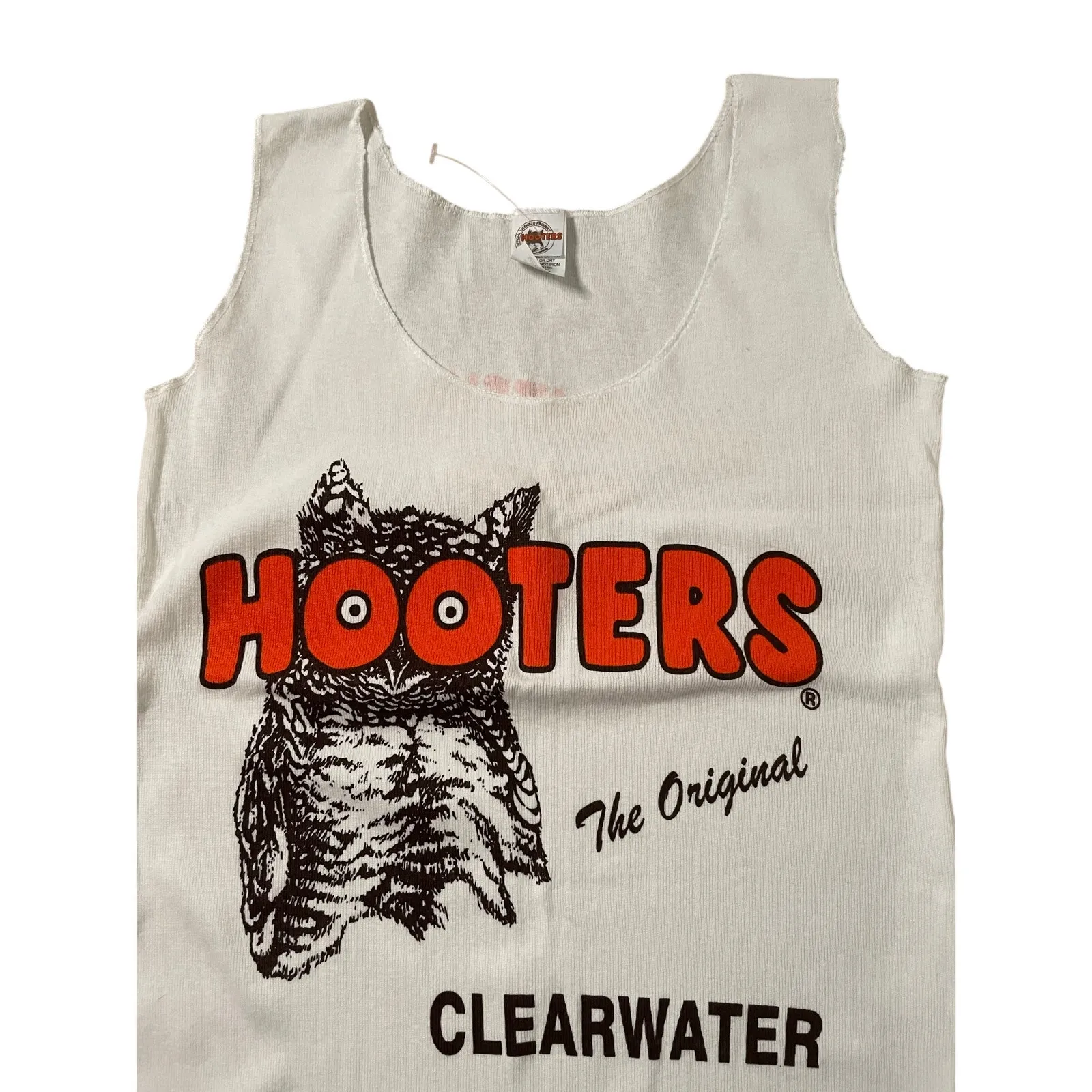 B20 New Hooters Girl Uniform Rare Vintage Tank from Clearwater Florida Medium - Image 2