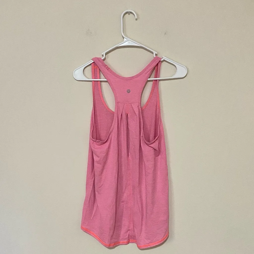 Lululemon Salute the Sun Singlet II in Heathered Very Light Flare - Image 5