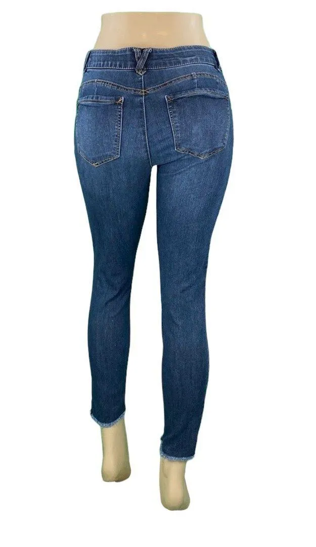 Ab Technology Raw Hem Skinny Jeans - Image 7