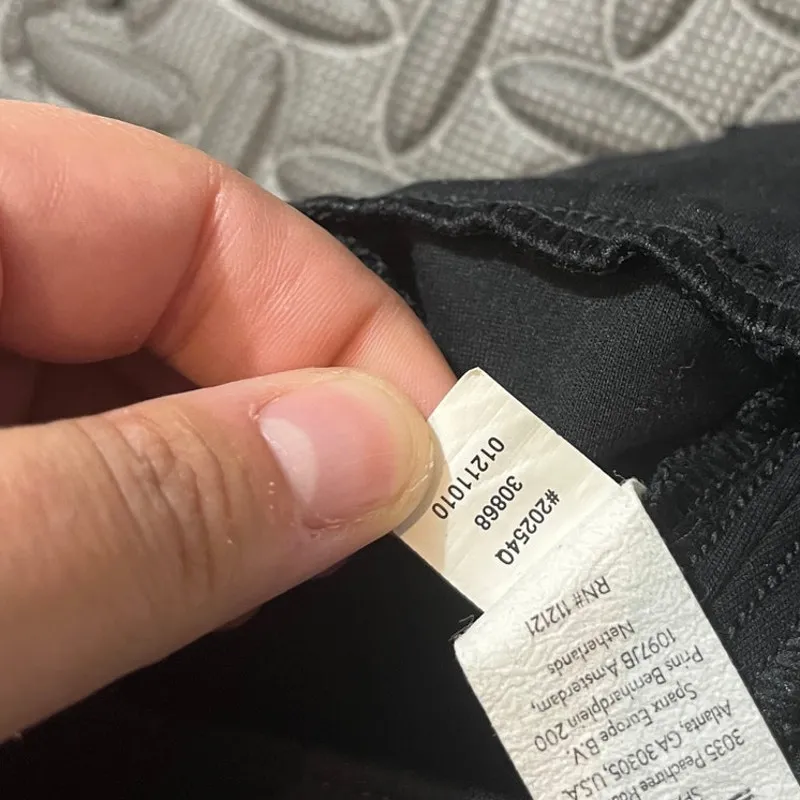 Spanx‎ The Perfect Pant Slim Straight XL Petite Ponte Stretch Black 20254Q - Image 4