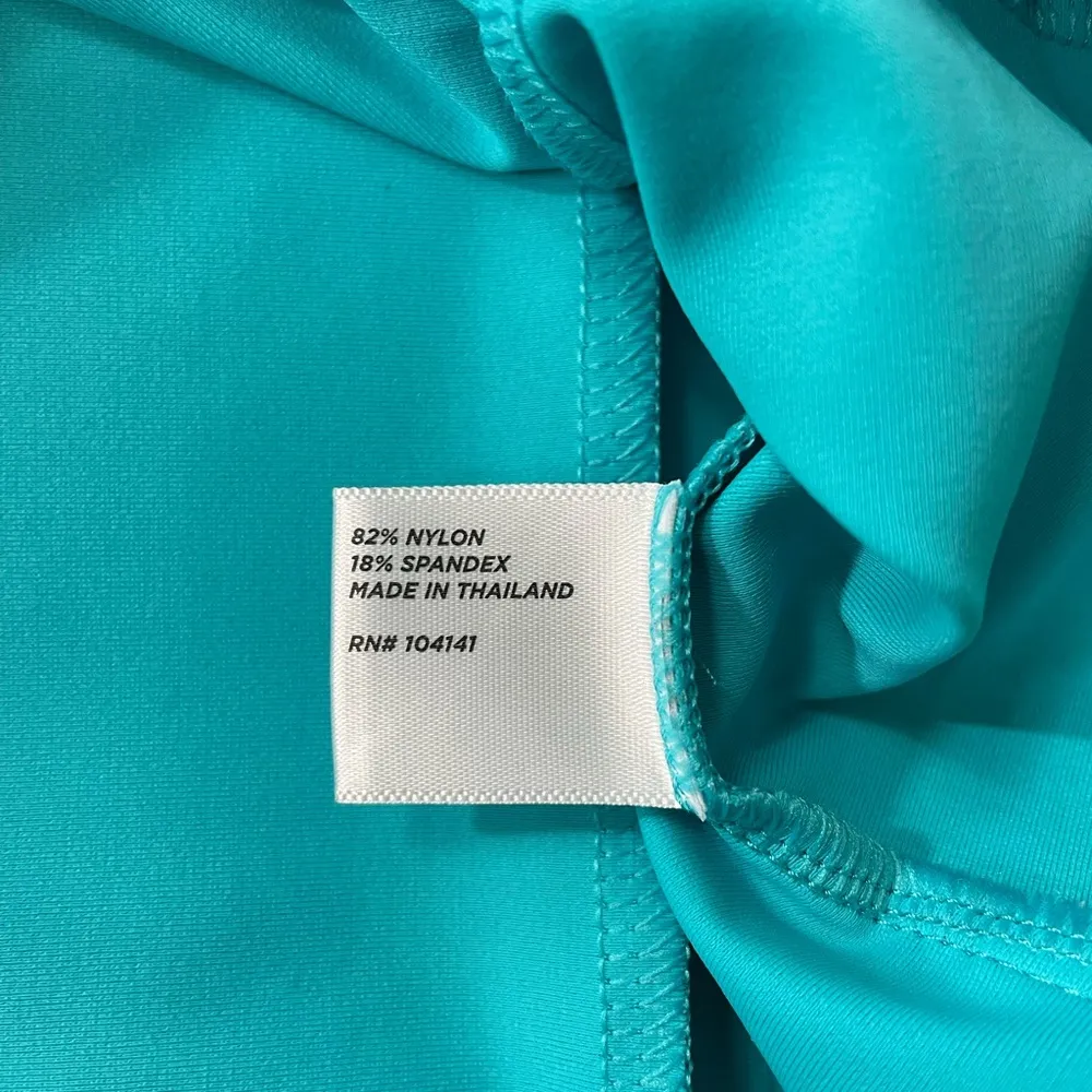 Lady Hagen Floral Laser Cut Peter Pan Collar Sleeveless Golf Polo - Sz S 💚🎀 - Image 12