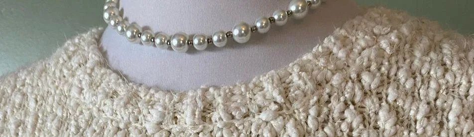 Kaisely Kaisley cream knit sweater size medium EUC - Image 2