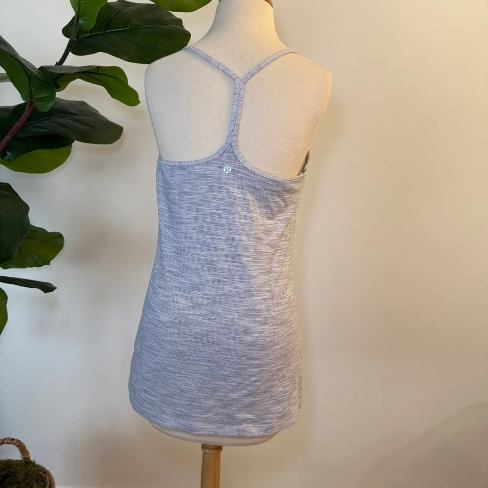 Lululemon || Women's Grey Spaghetti Strap Top - Image 2