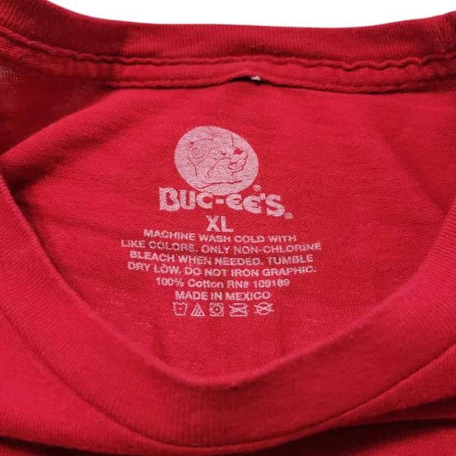 Shirt Size XL Never Calm Always Bright Graphic Print T-Shirt Christmas Holiday Unisex - Image 7