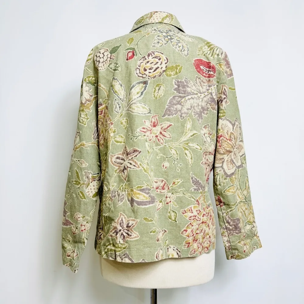 Coldwater Creek tapestry vintage blazer jacket with pockets - Image 8