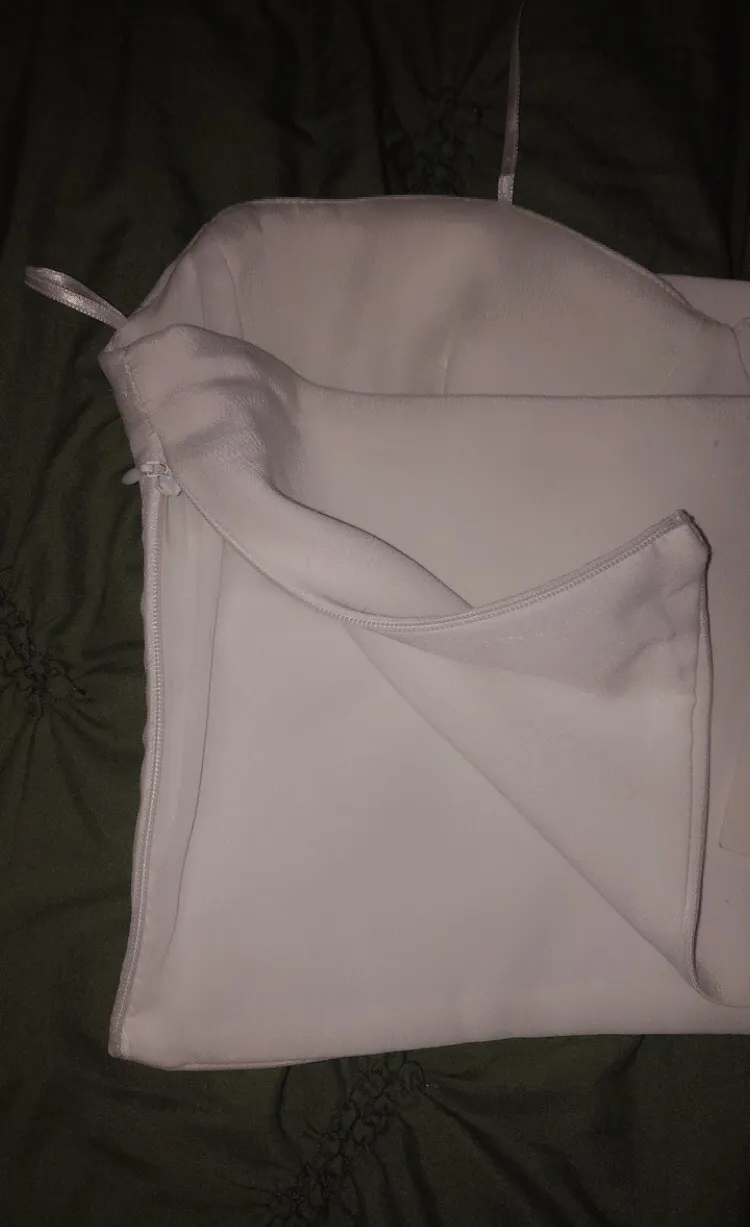 ZARA White Sequin Top - Image 3