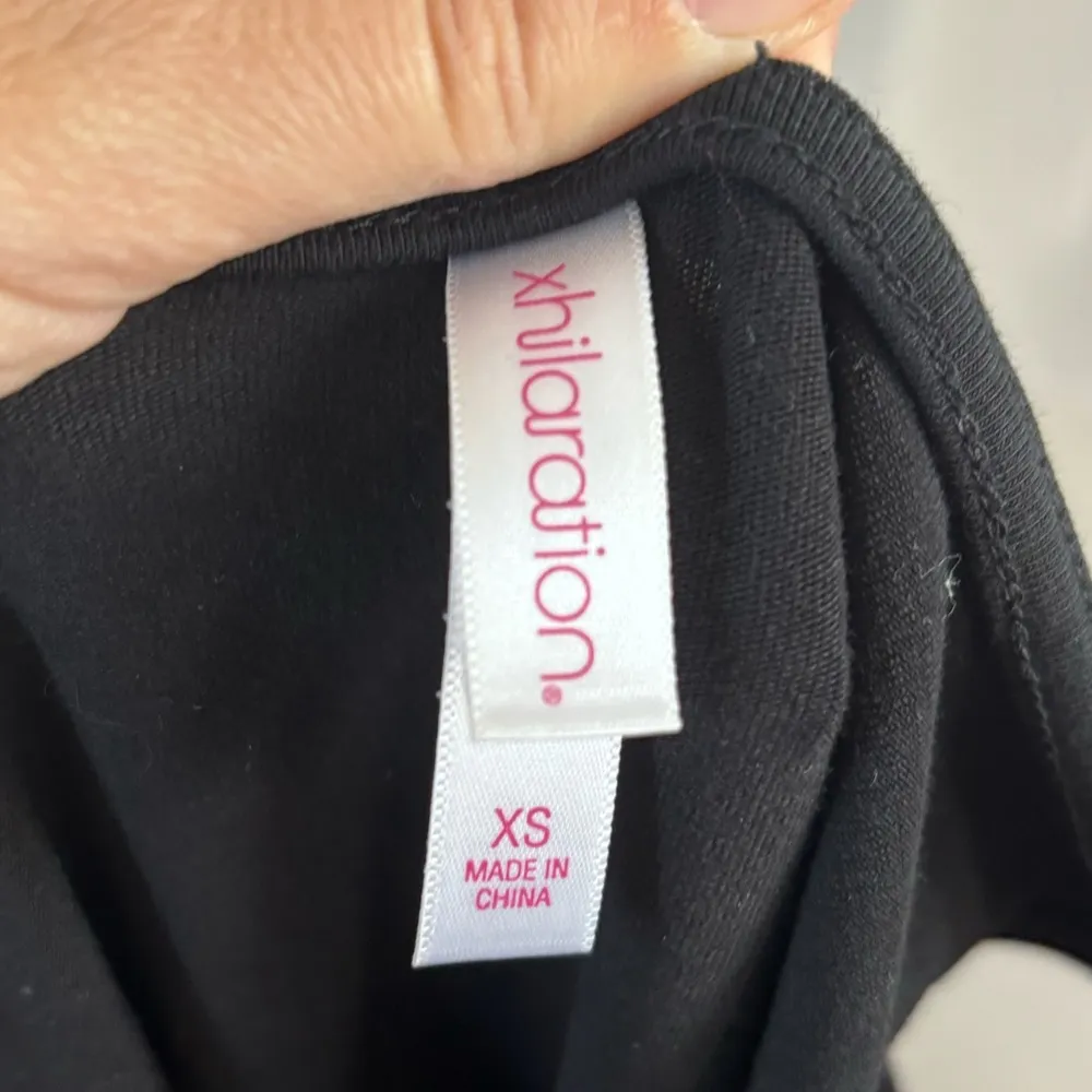 Xhilaration Black Basic Sleeveless Body Con Dress Size XS - Image 4