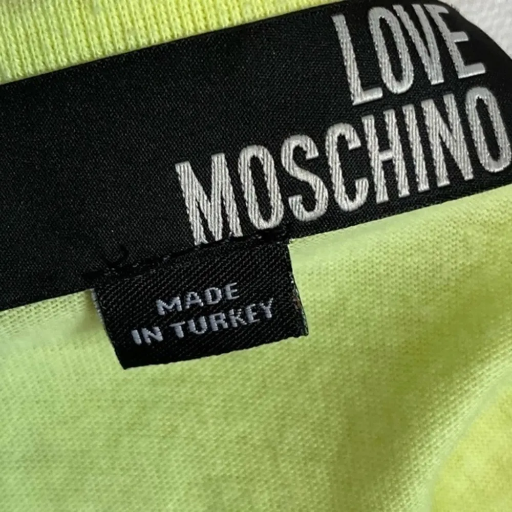 Love Moschino • Neon Yellow Fringe Beaded Tank Top - Image 7