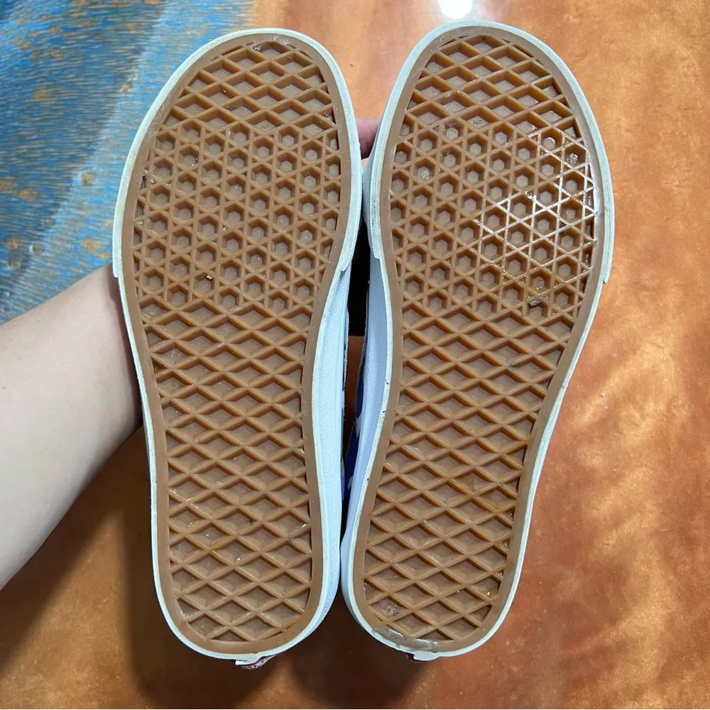 Vans Sk8 Hi Pop Camo Black Purple Gray Suede Shoes - Image 7