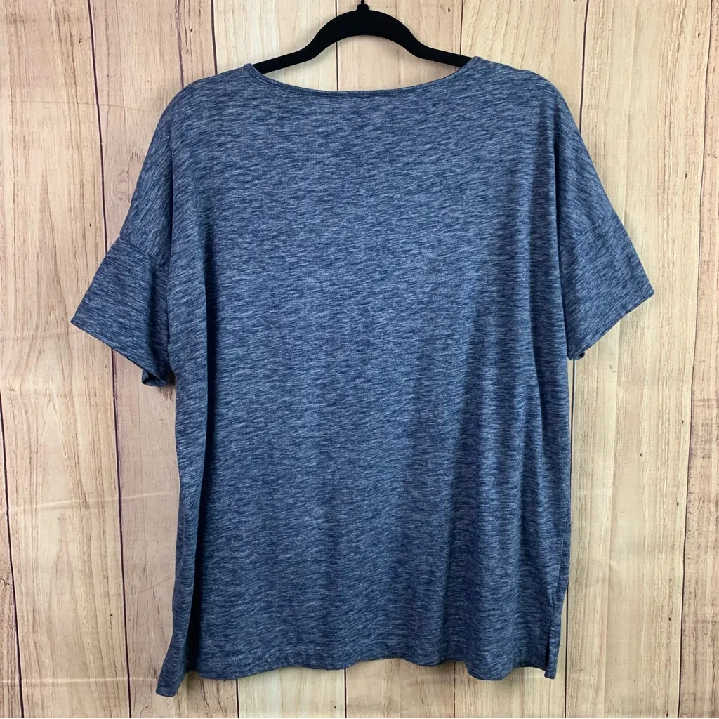 The Limited Men's Short Sleeve Blue Tee - Image 6