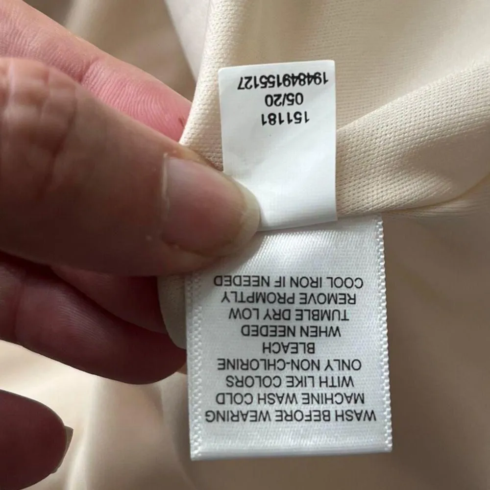 VYLETTE Babydoll Floral Mini Dress Sz XS Tan Y2K Square Neck Dainty Milkmaid - Image 11