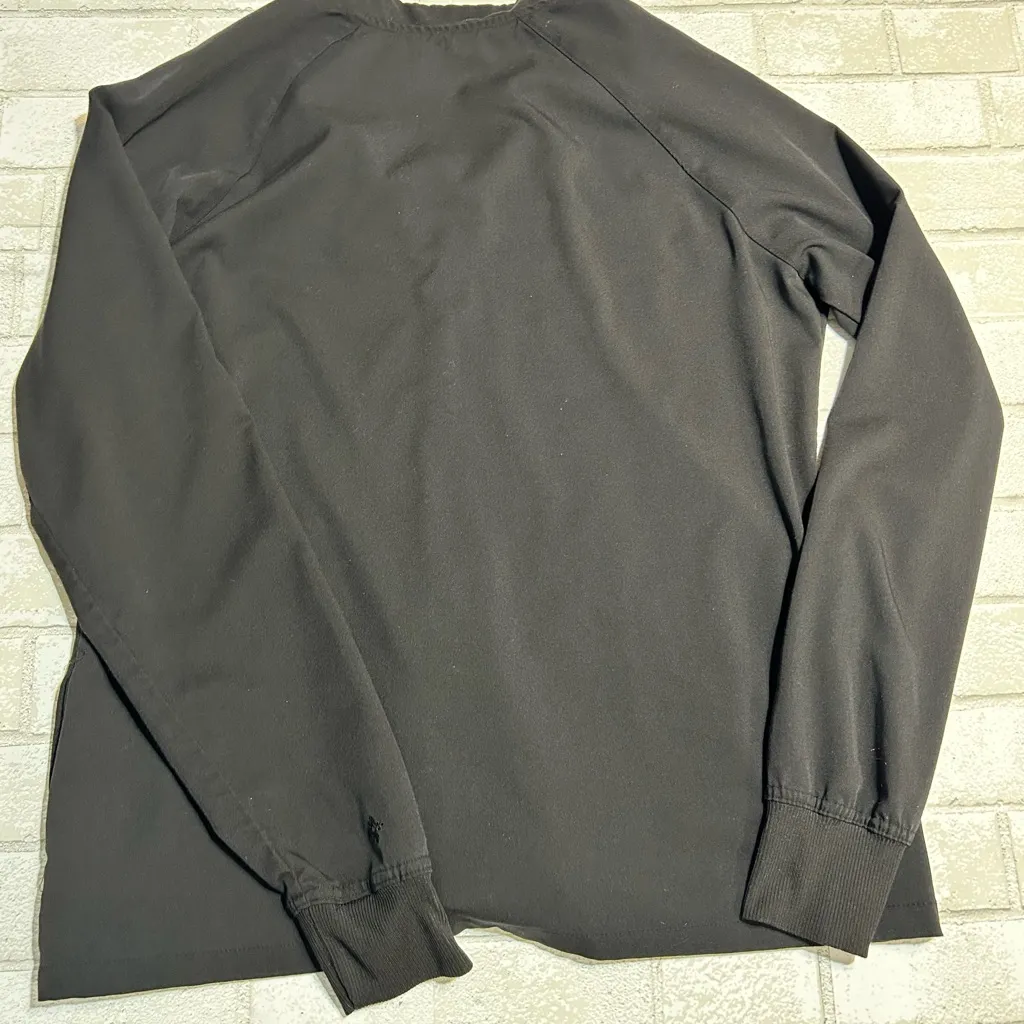 Medcouture Scrub Black Full - Image 3