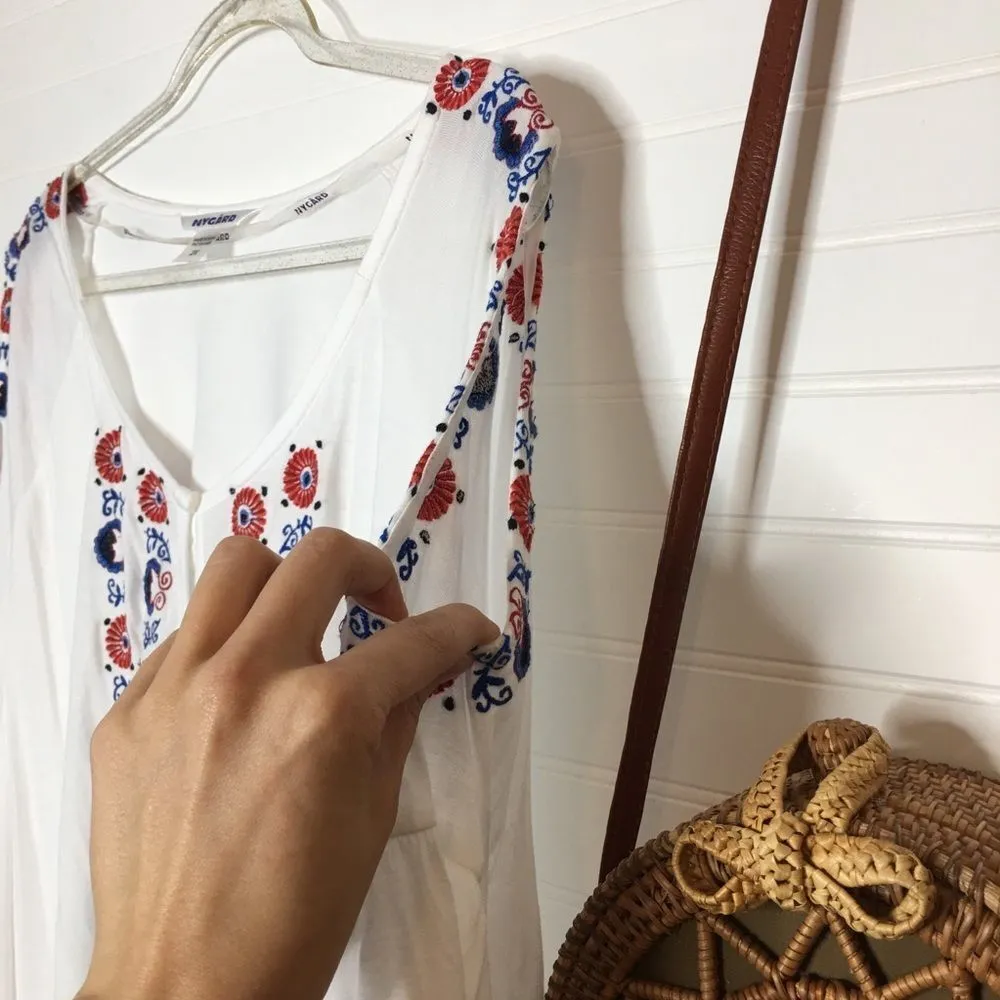 NEW Peter Nygard Cold Shoulder White Blouse​ - Image 5