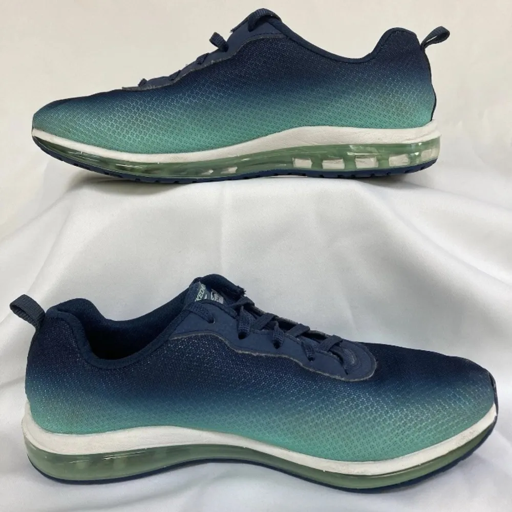 Skechers Skech-Air Element 2.0 Blue Teal Ombre Women's Athletic Sneakers--Size 9 - Image 3