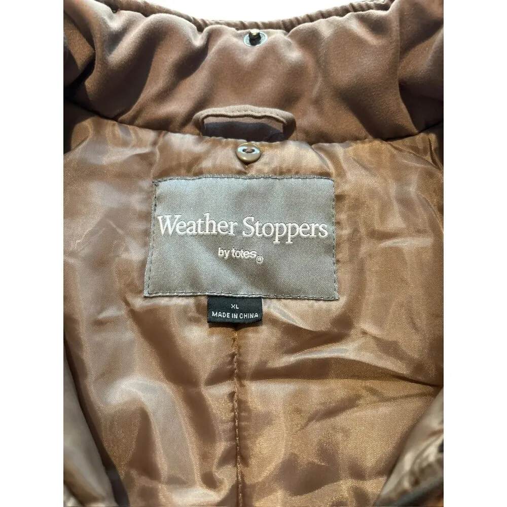 Weather Stoppers By Totes Women's Brown Coat Size XL - Image 3