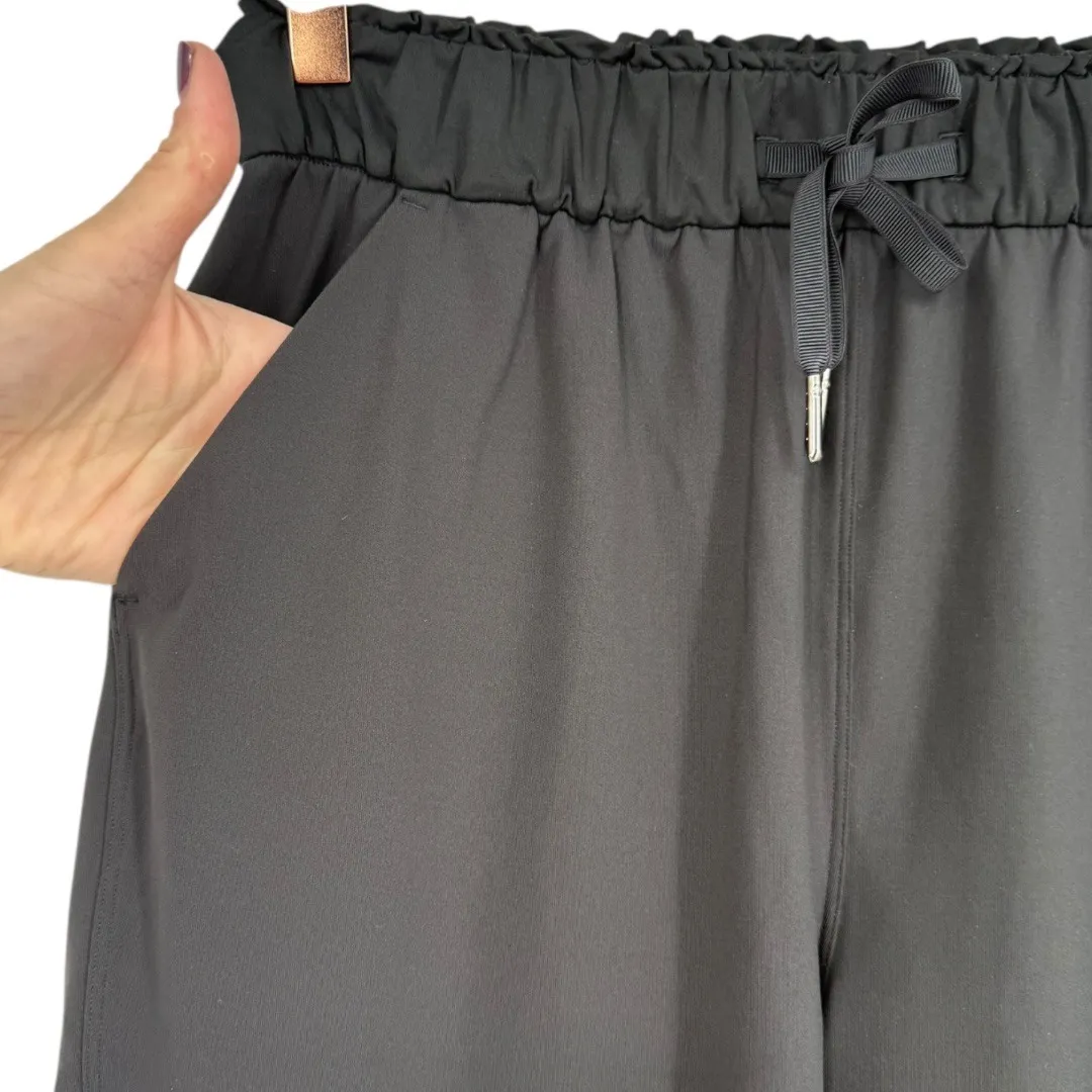 Lululemon Women's Keep Moving Pants Black Size 6 Activewear Athleisure Louge - Image 7