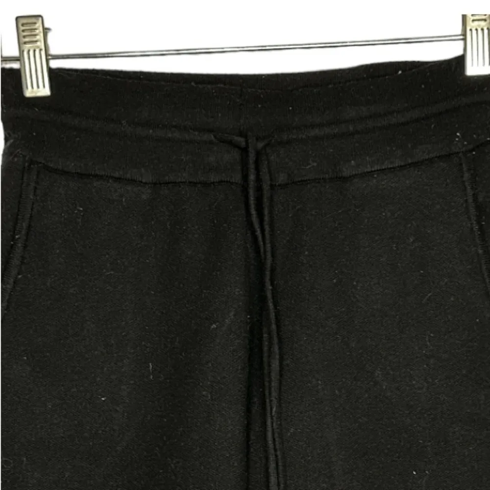 Zara‎ Thick Black Sweater Drawstring Pants - Image 2