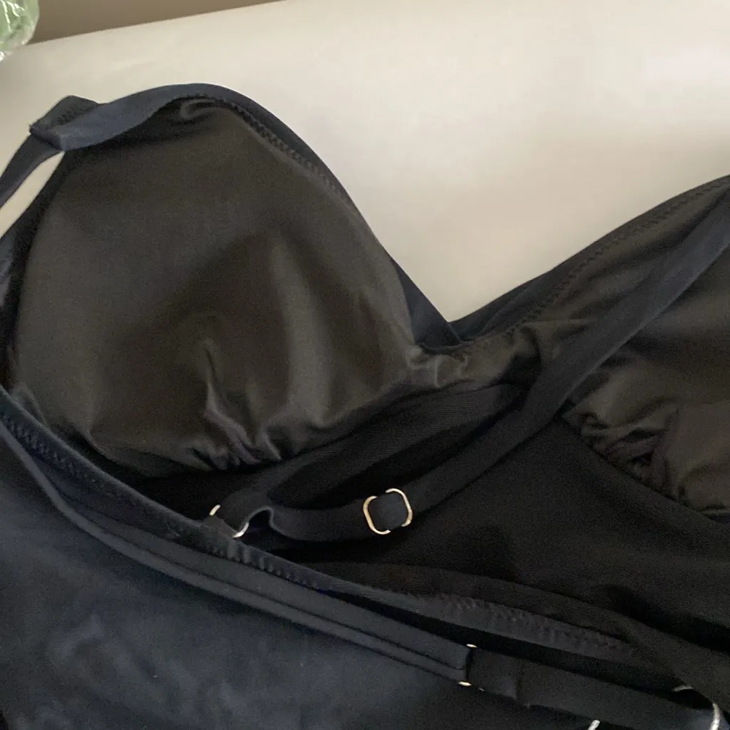 SHAPERIN Women 1pc Skirted Swimsuit Tummy Control Bathing Suit Swim Dress Medium - Image 9