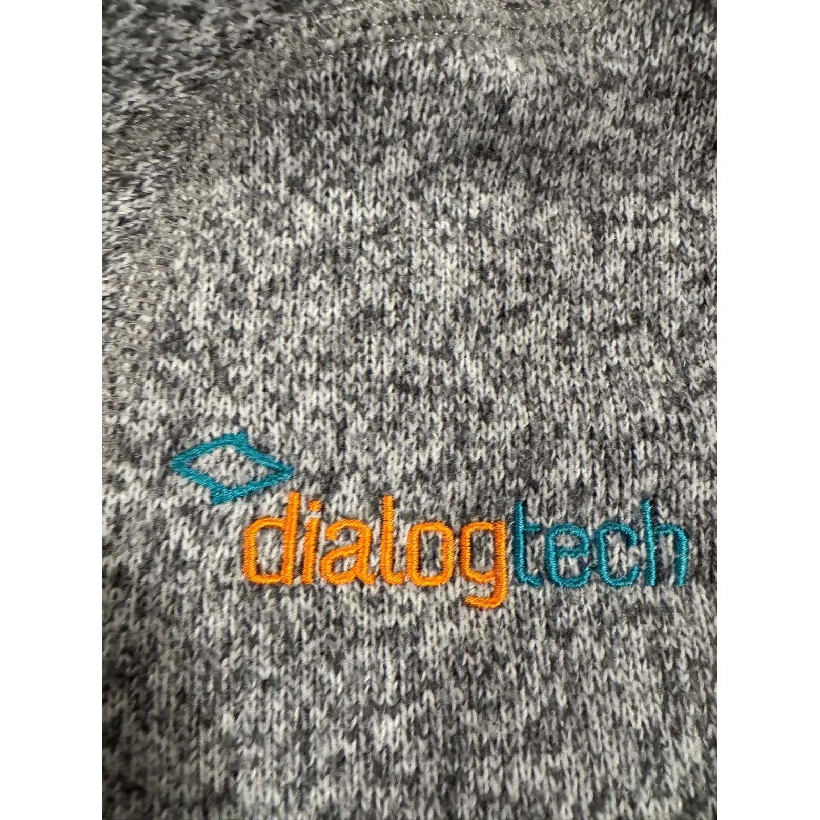 Patagonia Better Sweater DialogTech Logo Gray Quarter Zip Pullover‎ Jacket XS - Image 2