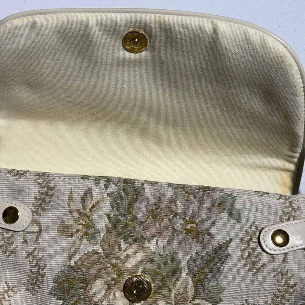 Etienne Aigner Genuine Leather Trim Multicolor Crossbody Bag Purse- New - Image 8