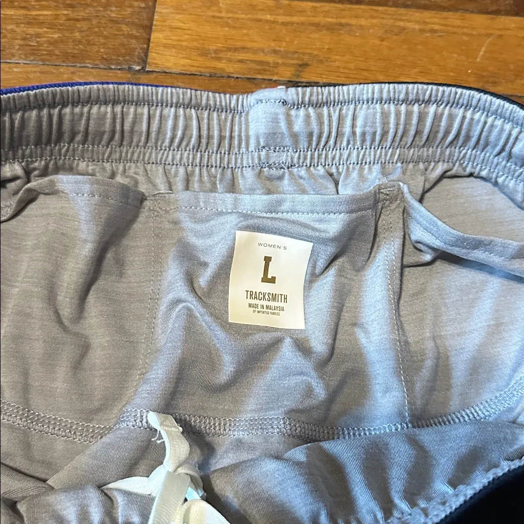 Tracksmith NYC Marathon Running Shorts, Large Blue - Image 4