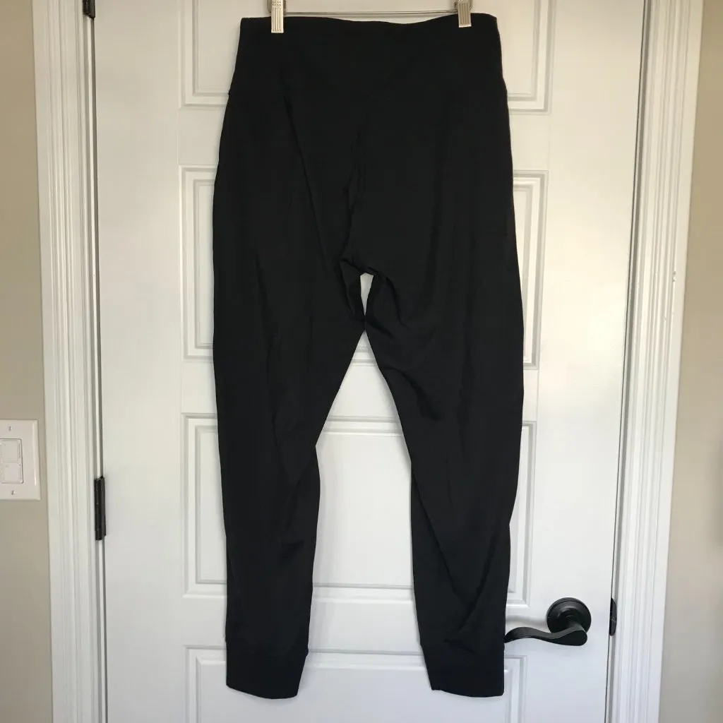 Dragon Fit Black Joggers Womens‎ Large Pockets High Waist Workout Yoga Tapered - Image 5