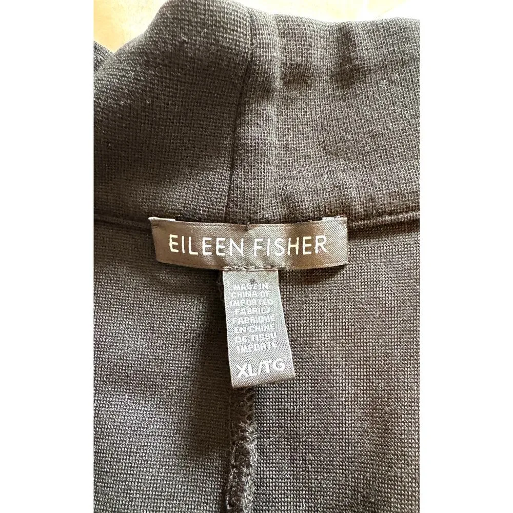 Eileen Fisher Cardigan Sweater Jacket Blazer Size XL (tencel office preppy) - Image 6