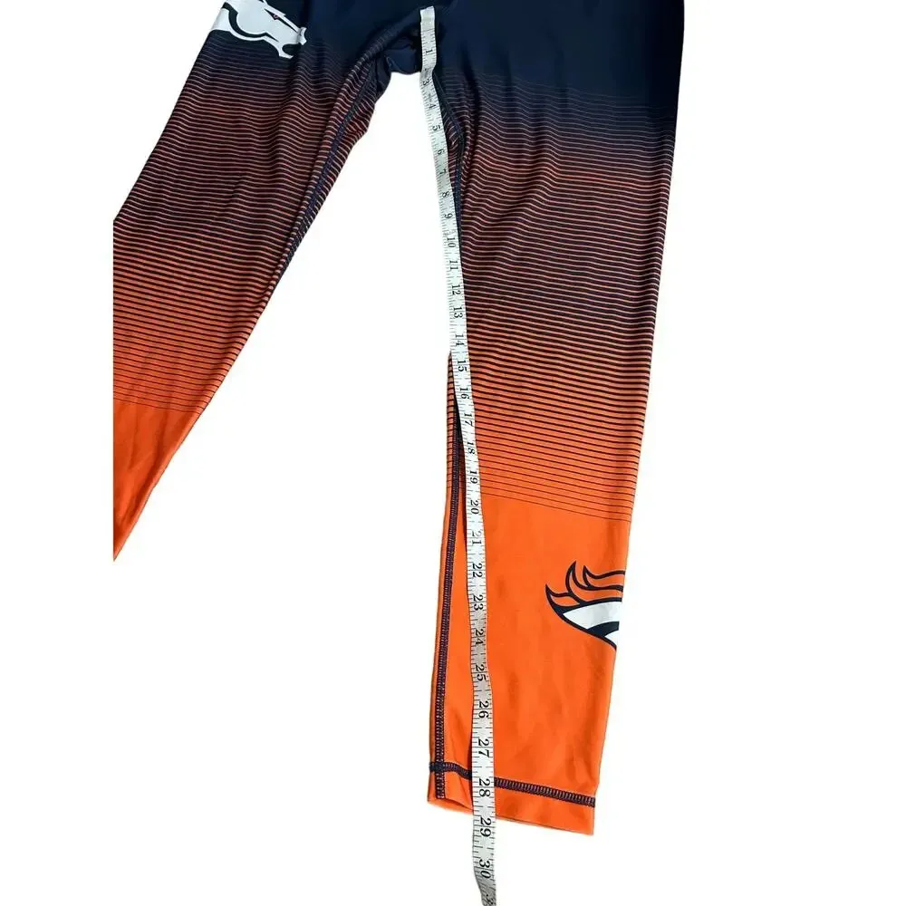 NFL Denver Broncos Football Leggings Size XL Athleisure Workout Athletic Casual - Image 6