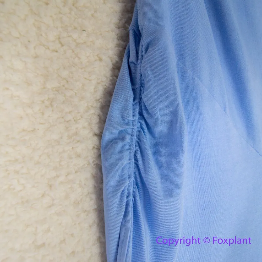 New!  Free People Movement Strapless Hot Shot One-Piece in Raindrop Blue, size L - Image 7