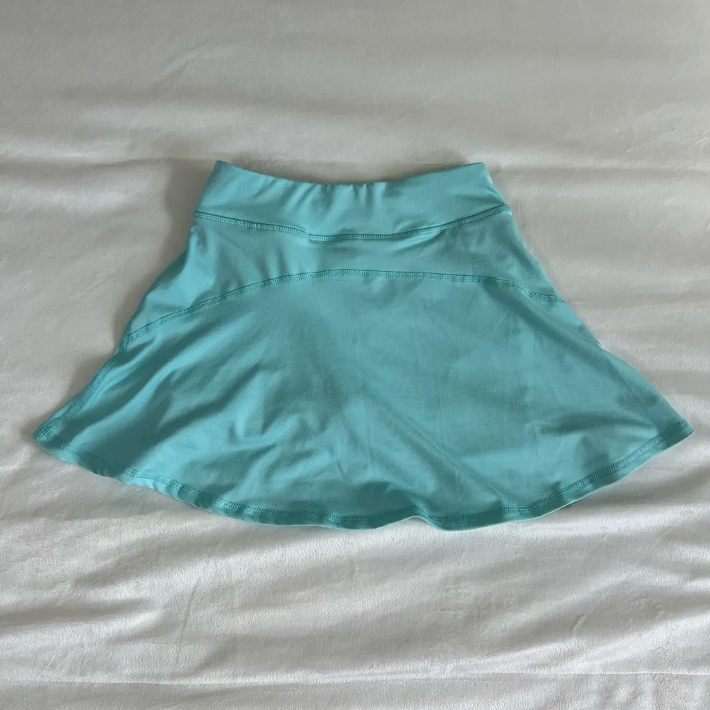 Eddie Bauer Light Blue Mini Skirt‎ Size Medium - Image 6