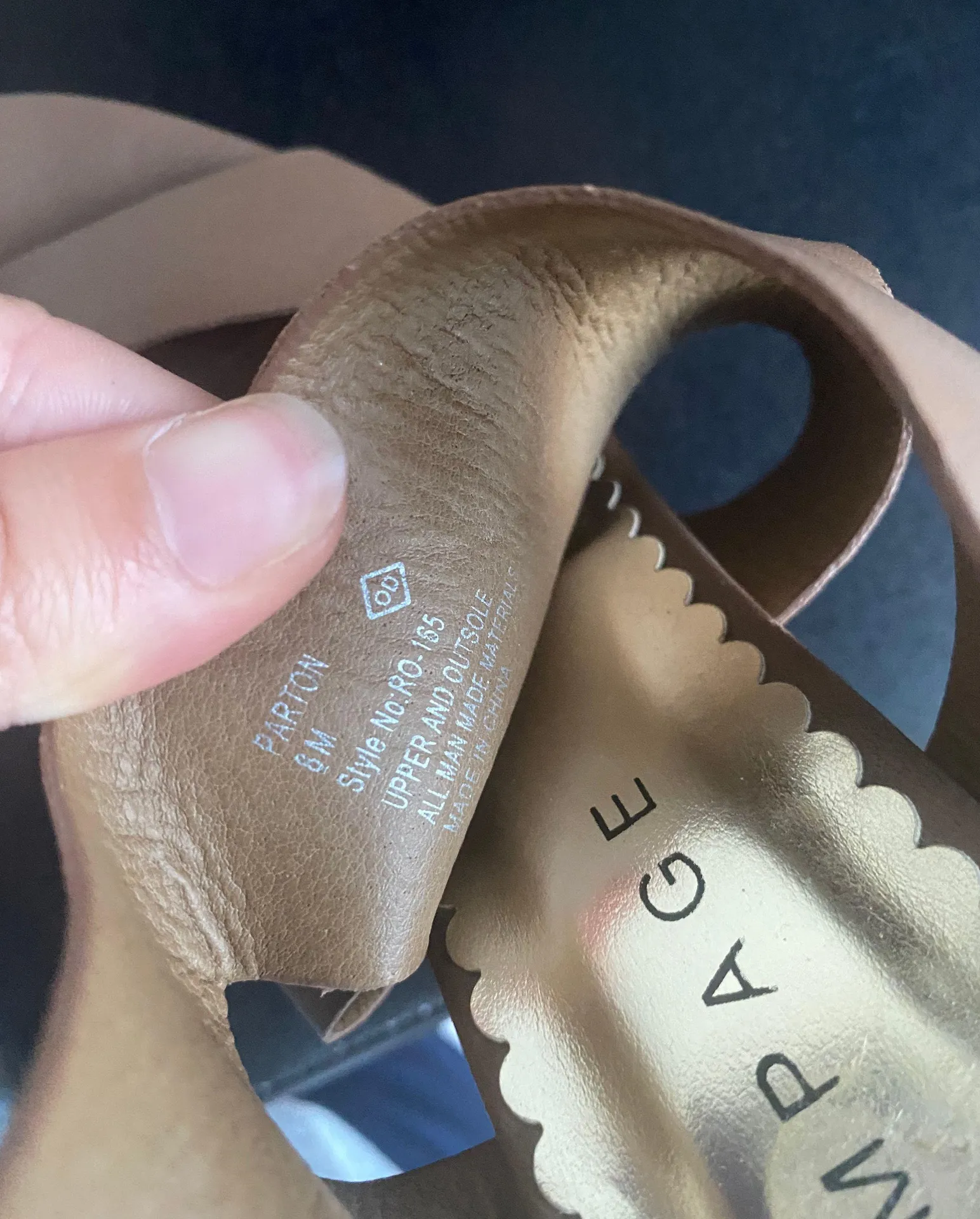 Brown High Heeled Sandals Size 8 - Image 9