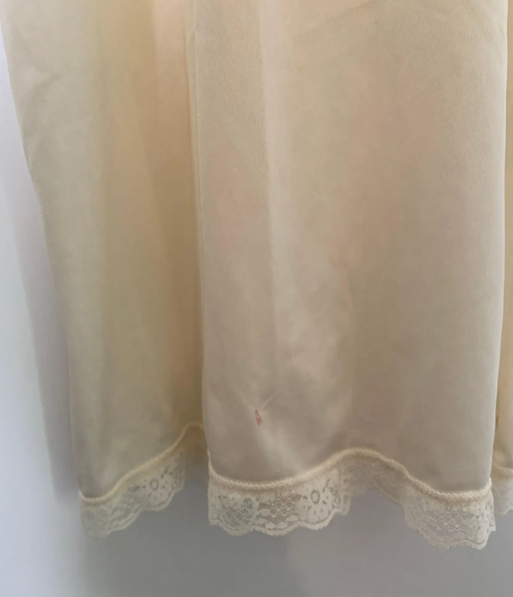 Camelot Lace Silky Slip Dress - Image 4