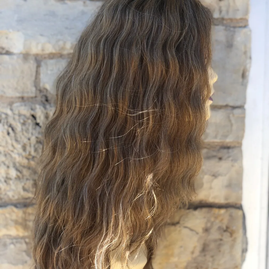 Blonde Mix Loose waves Soft Lacefront Wigs - Image 11