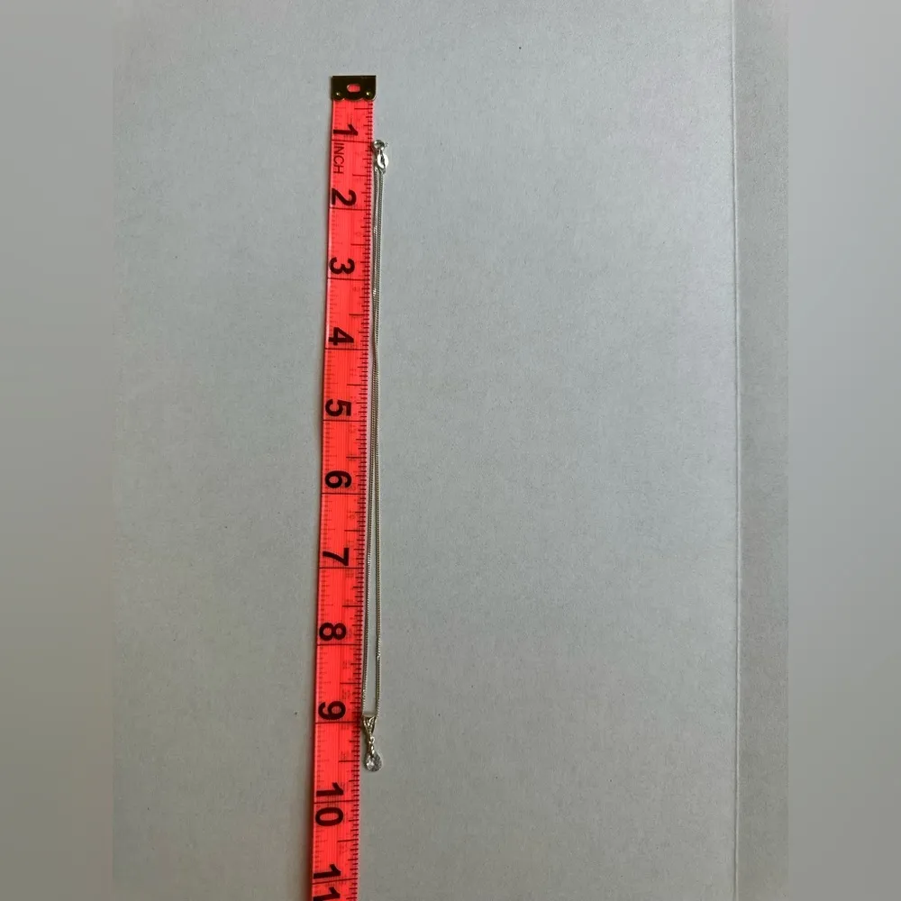 925 Elegant Silver Necklace with Pendant - Image 5