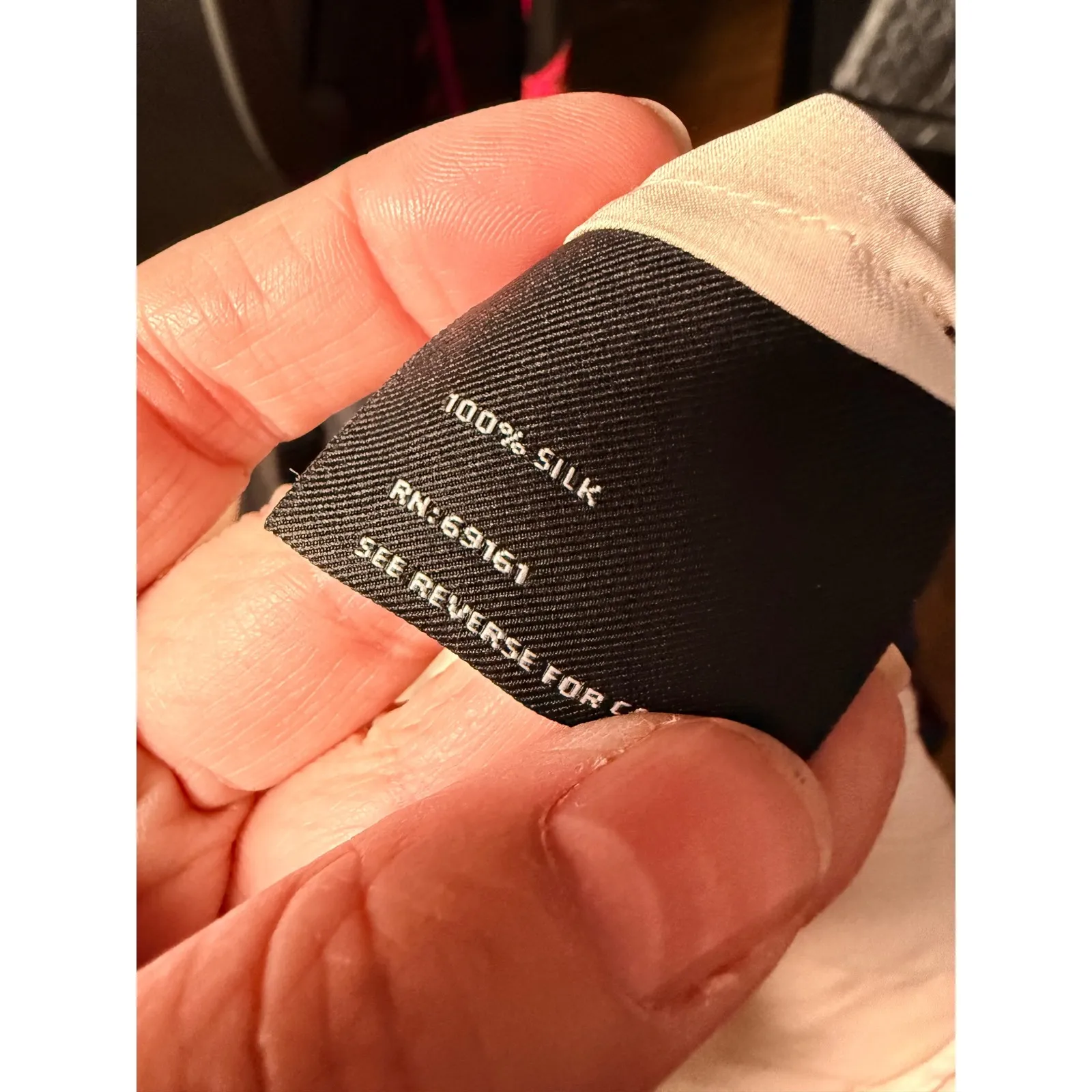 CARLISLE silk Sleeveless Sheath Top ivory hidden button Pleated Women US 4 - Image 9