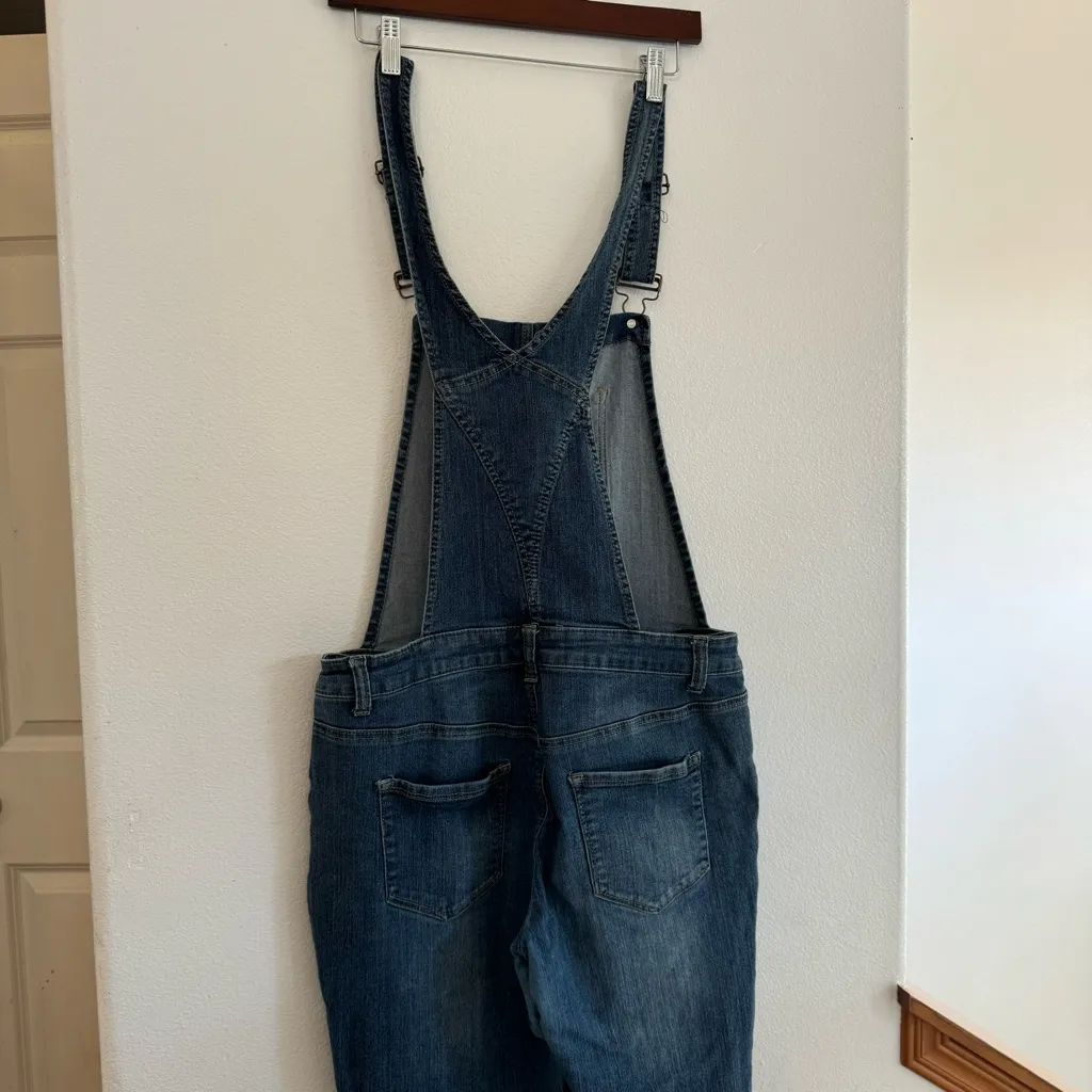 Evermore Denim Woman’s Overalls Blue Size 11 - Image 5