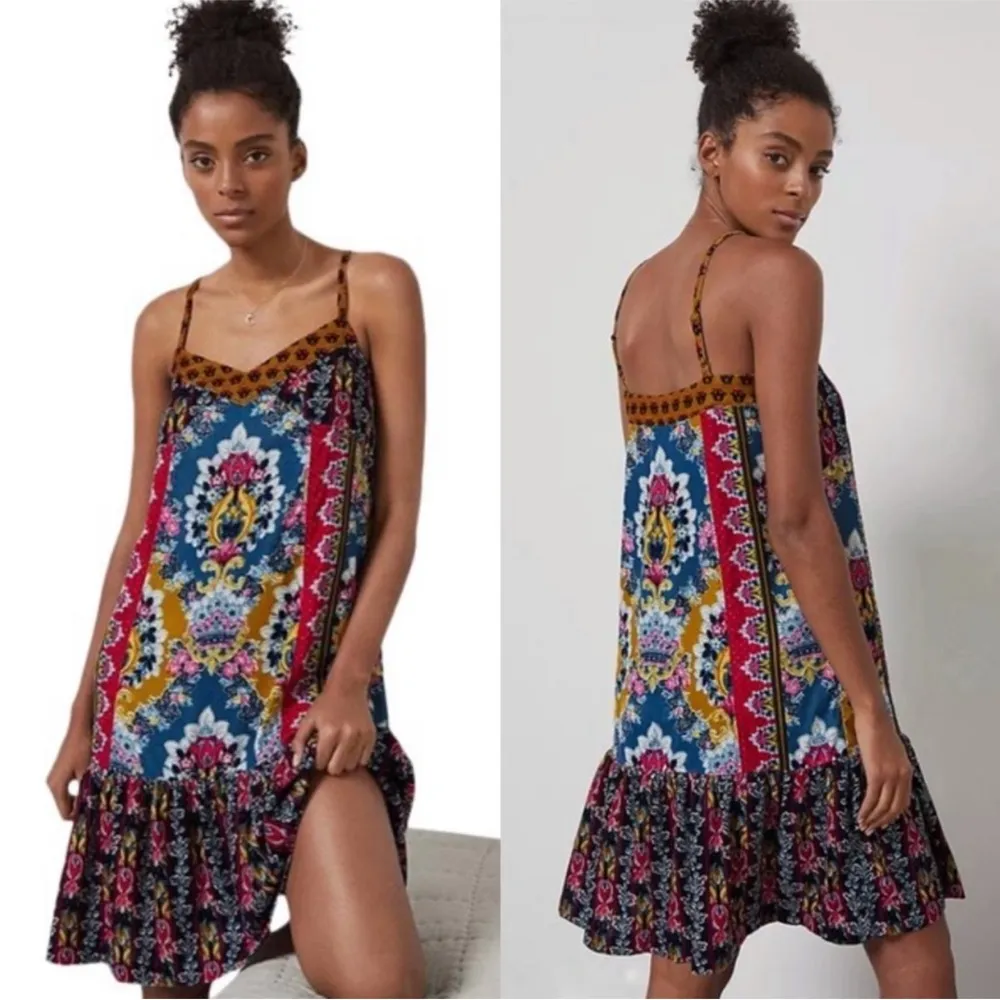 Anthropologie Zadie velvet slip dress size medium - Image 12