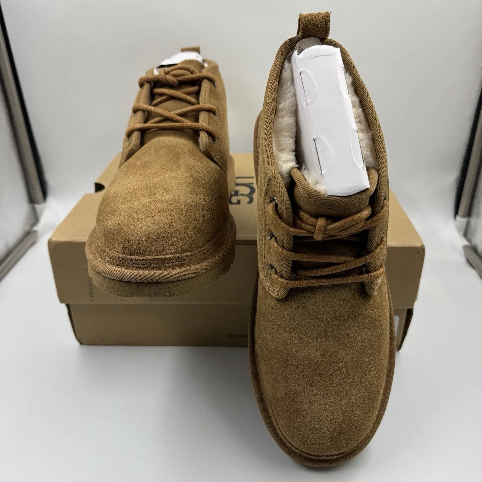 Authentic UGG Women’s Neumel Chukka Boots Chestnut US 10 Style 1094269New In Box - Image 6