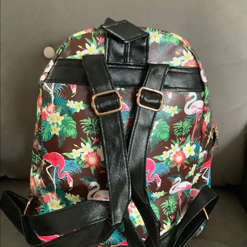 💥2x HP 🆕 FLAMINGO Blue mini backpack gift - Image 13