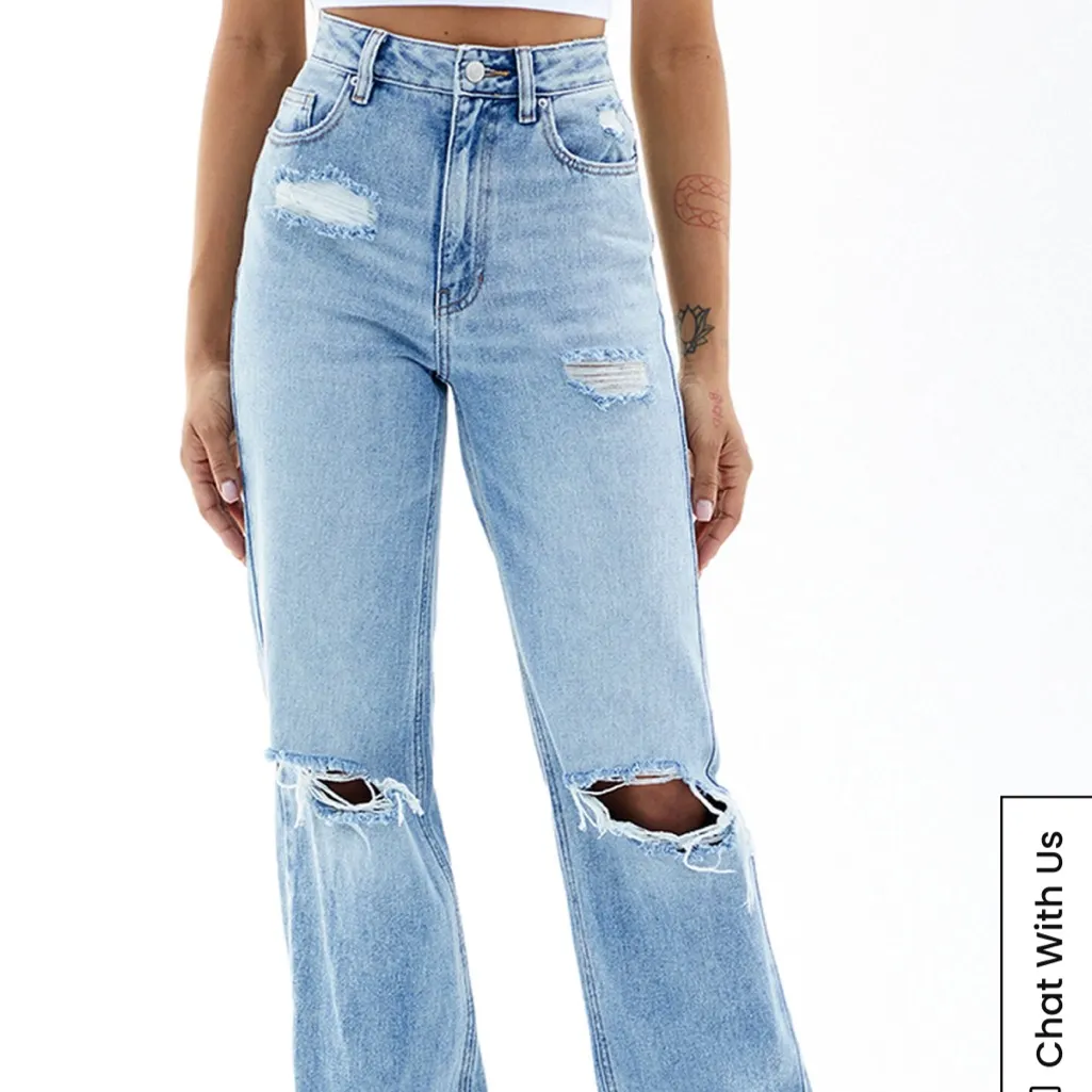 Pacsun Light Indigo 90’s Boyfriend Jeans - Image 3
