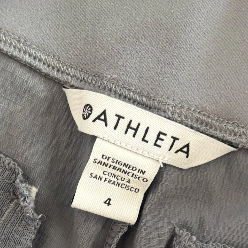 athleta trekkie north gray mini shorts - Image 3