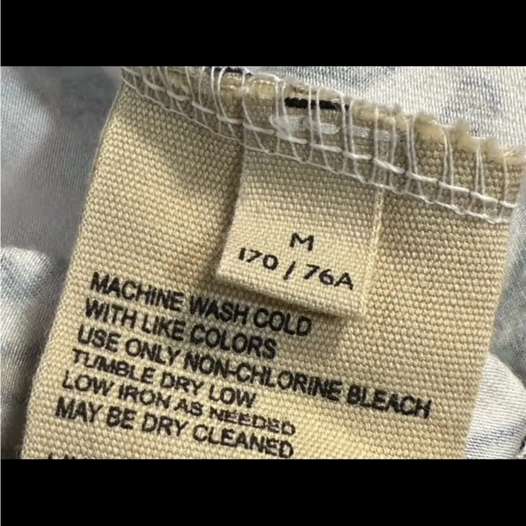 Free People Paisley Design Pull On Stretch Pants. Size Medium - Image 8