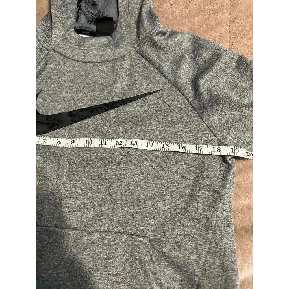 Nike Dri-Fit Cropped Hoodie Women's Size Small Hooded Sweatshirt Swoosh Active - Image 5