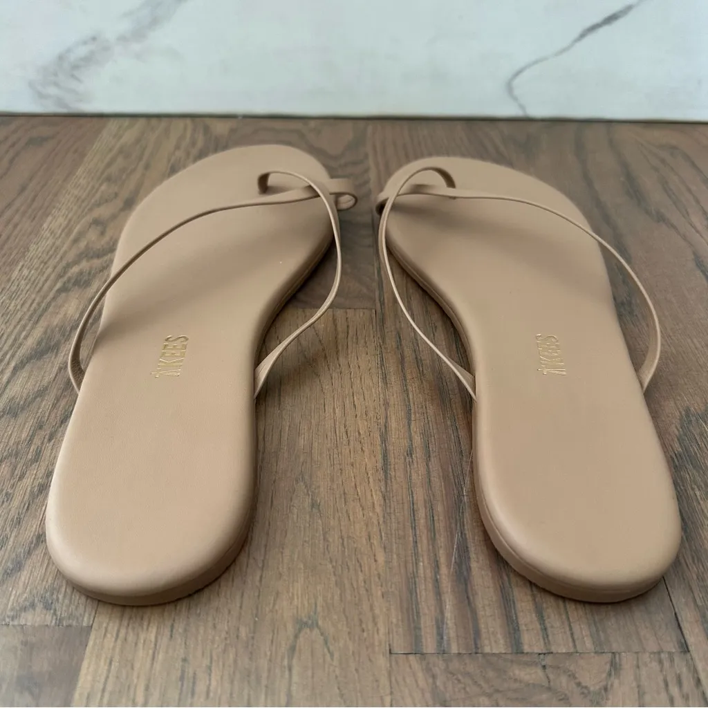 NWT Tkees Riley Leather Sandal in Cocoabutter Tan Size 9 US 40 EU - Image 9