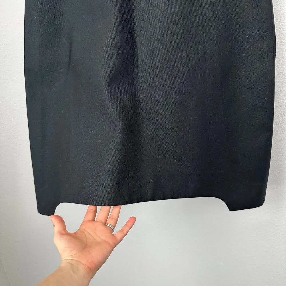 Saint Laurent Classic Black Mini Skirt - Image 2