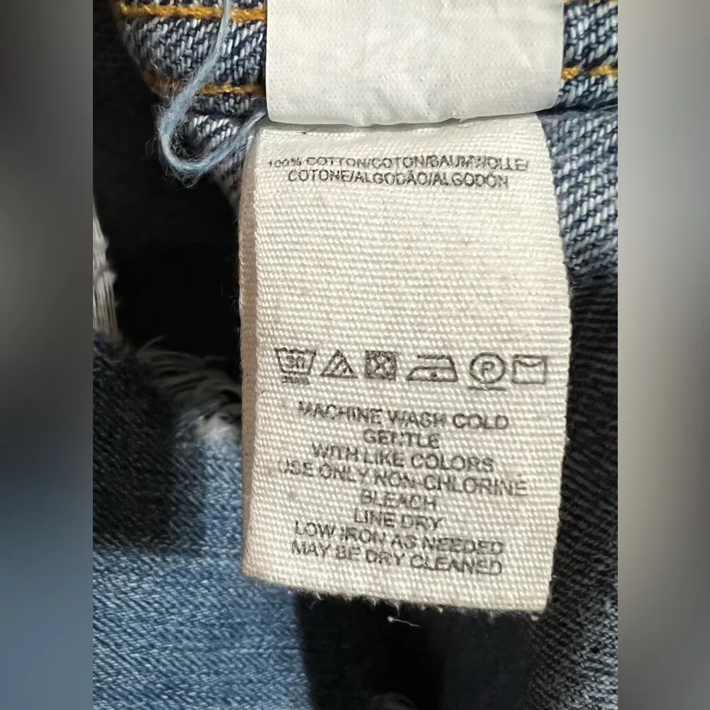 MOONCHILD SHIRT DENIM 100% Cotton Jacket sz M - Image 14