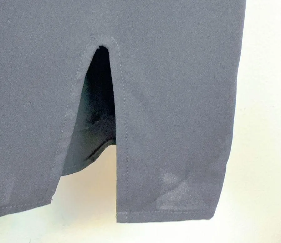 NWT J.ING Black Slip Mini Dress Size M - Image 3