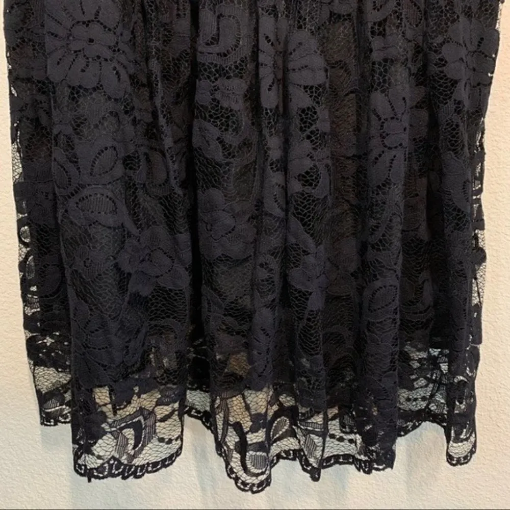 BB Dakota Rylin Floral Black Lace Dress Women’s Size 8 New With Tags! - Image 7