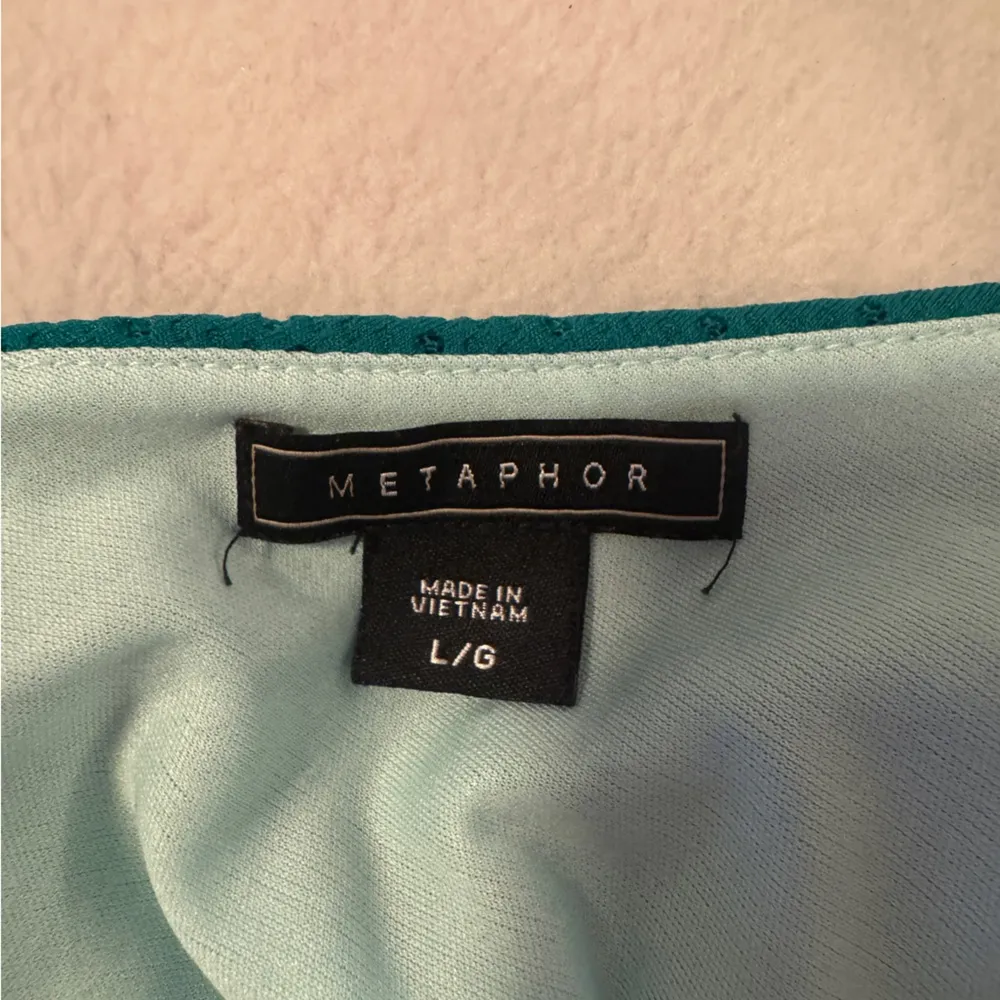 Metaphor  Teal Sleeveless Dress - Image 3