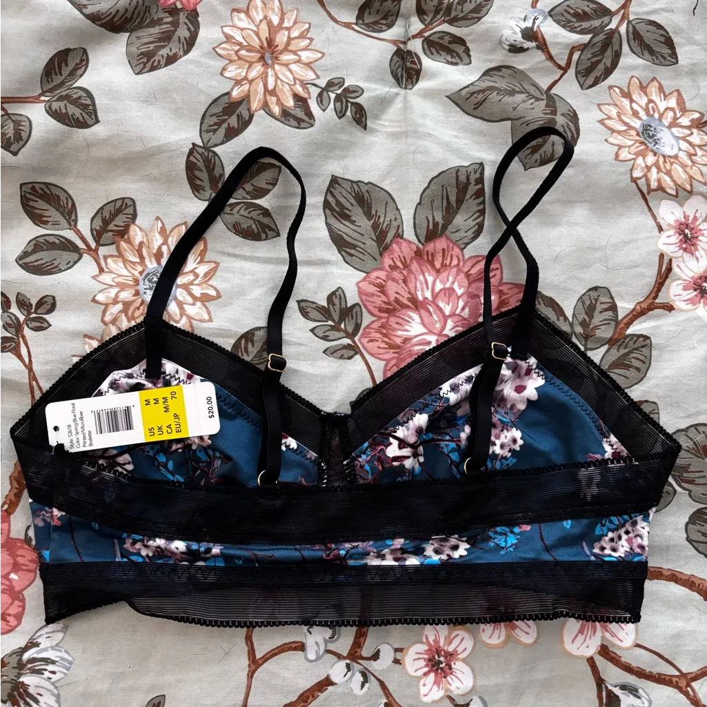 Sam Edelman Printed Microfiber Bralette Size Medium - Image 3